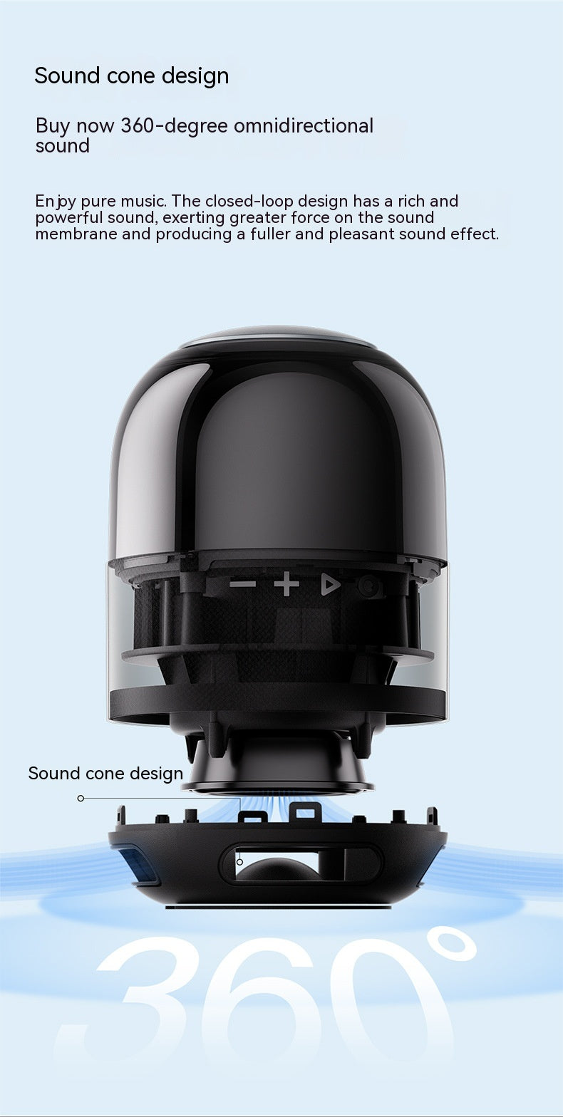 Colorful Bluetooth Speaker with Memory Card & High Volume