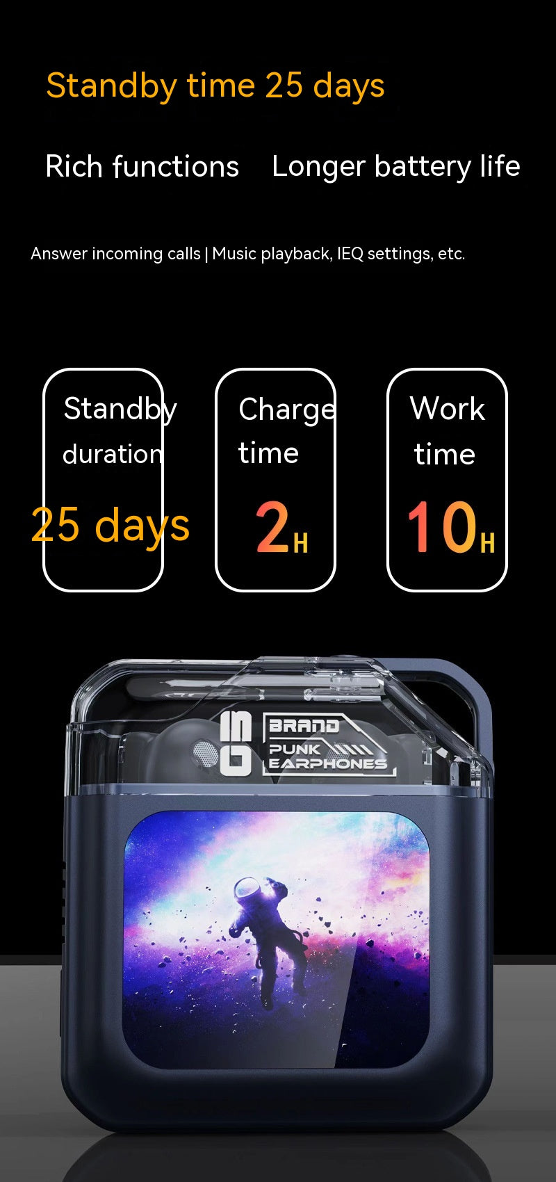 High Quality LED Sports Headphones