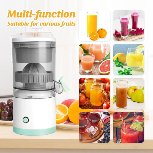 Portable Electric Fruit Juicer Squeezer