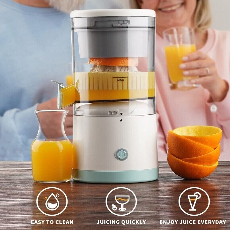 Portable Electric Fruit Juicer Squeezer