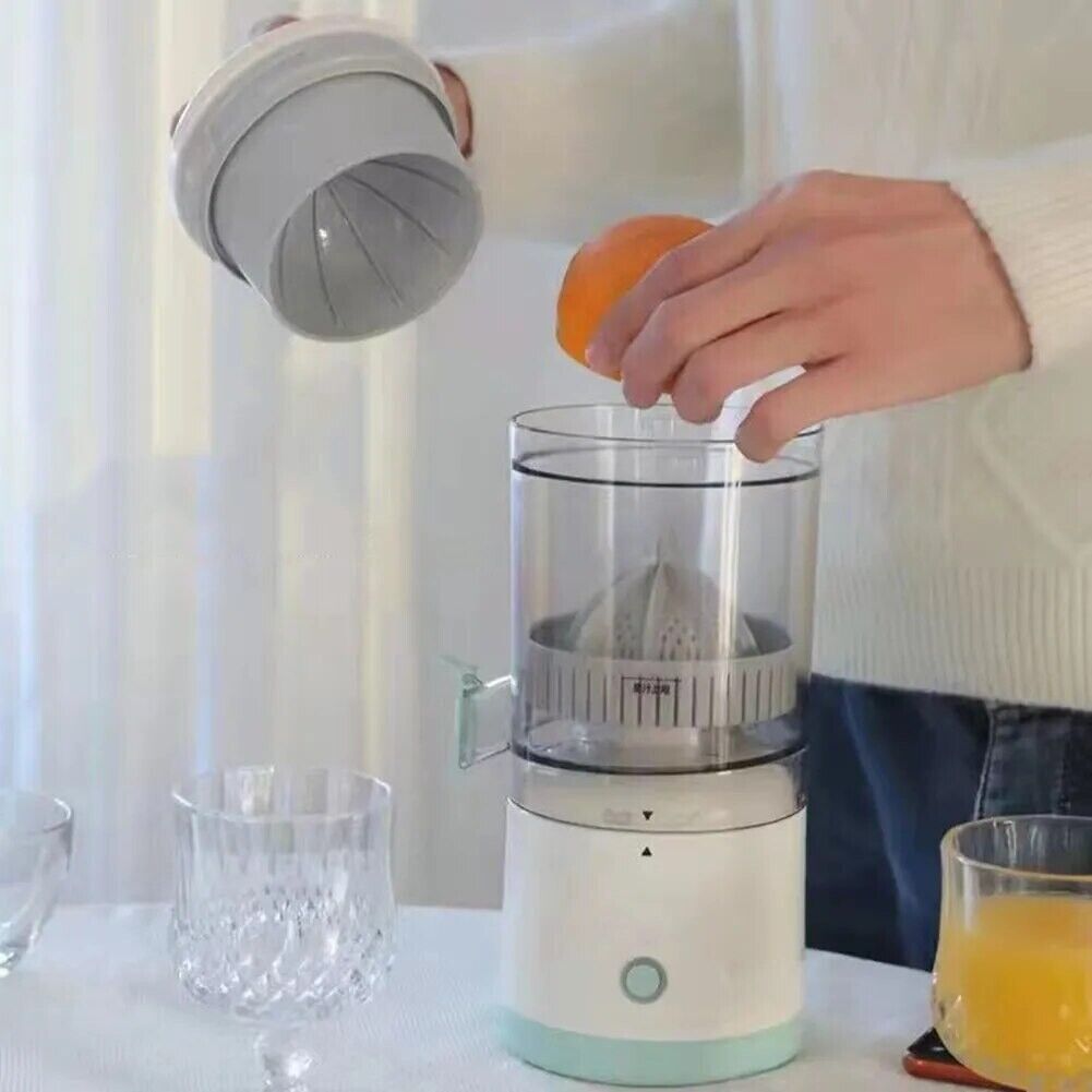 Portable Electric Fruit Juicer Squeezer