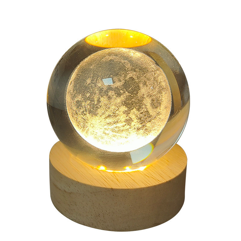 USB Crystal Ball Night Light