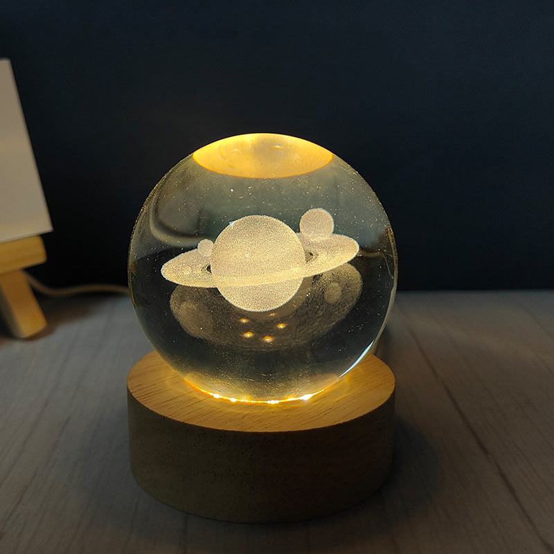 USB Crystal Ball Night Light