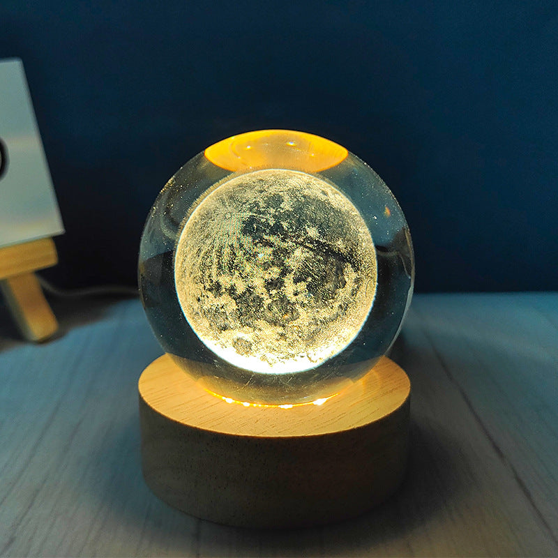 USB Crystal Ball Night Light