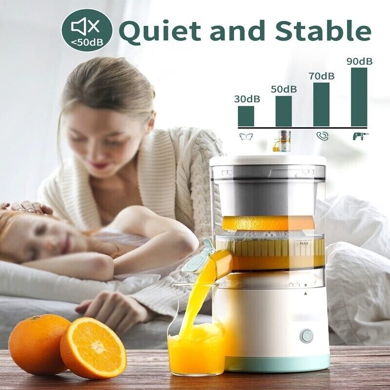 Portable Electric Fruit Juicer Squeezer